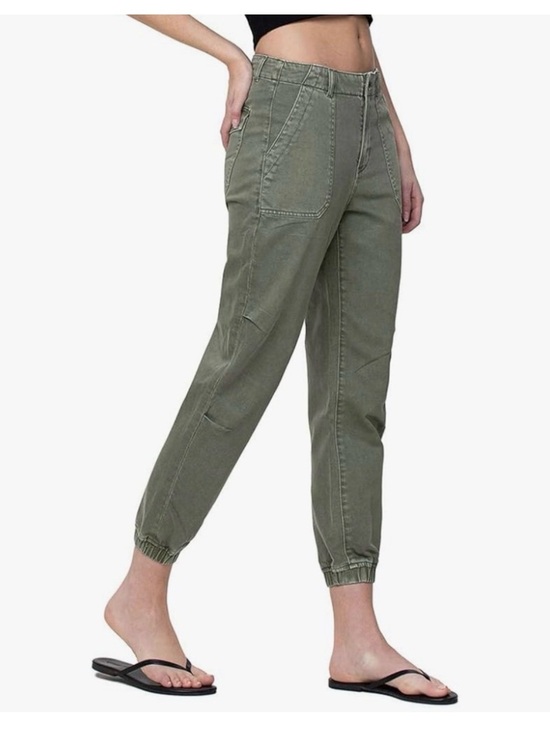 Vervet Pants - Utility Jogger Pants in Olive Green